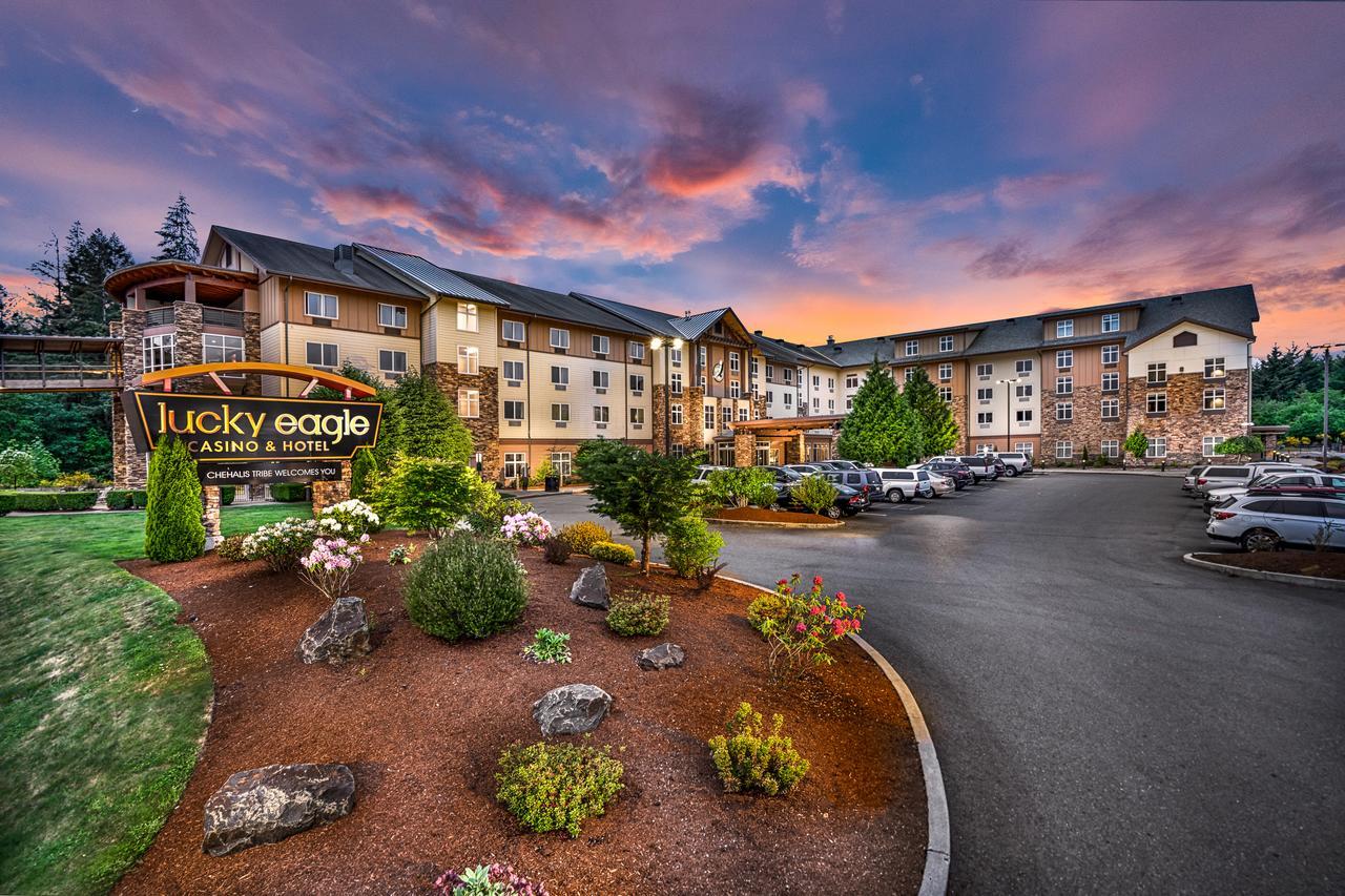 Lucky Eagle Casino&Hotel Rochester Exterior foto