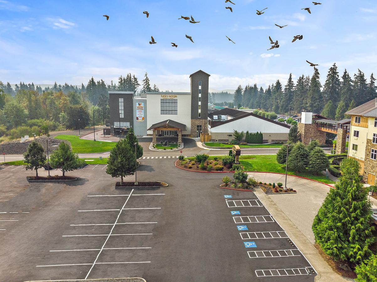 Lucky Eagle Casino&Hotel Rochester Exterior foto